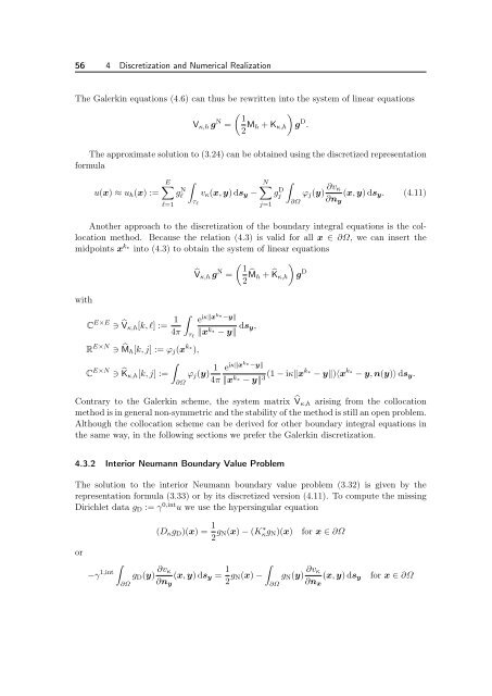 The Boundary Element Method for the Helmholtz Equation ... - FEI VÅ B