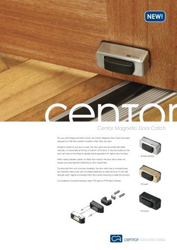 Centor Magnetic Door Catch