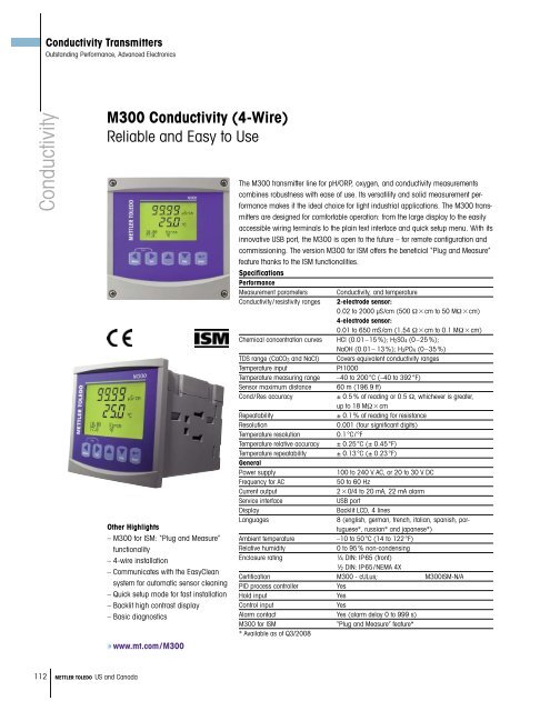 Ingold M300 transmitter