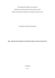 CONCEPÇÕES DE GESTÃO ESCOLAR E ELEIÇÃO  - NuPE/UFPR