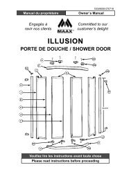 10049008 - Guide d'installatio... - Maax