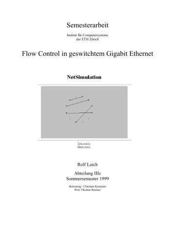 Semesterarbeit Flow Control in geswitchtem Gigabit Ethernet