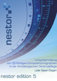 Langzeiterhaltung von 3D-RÃ¶ntgen-Computertomographien