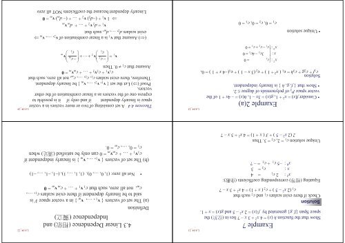 Chapter 4 General Vector Spaces Face Recognition ( á¹¢å± å½å¬)