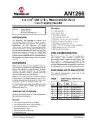 AN1266 - KEELOQÂ® with XTEA Microcontroller-Based Code ...