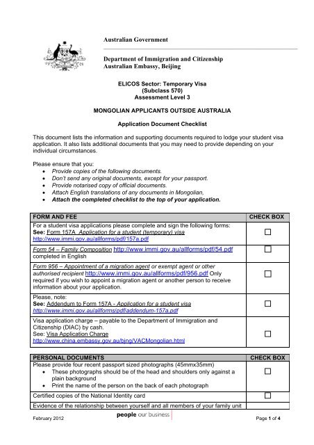 Government Department of Immigration and Citizenship ...