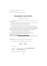 PROBLEM SECTION - Matematika