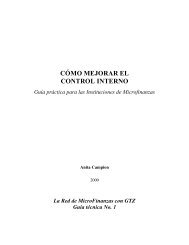 cÃ³mo mejorar el control interno - Center for Financial Inclusion Blog