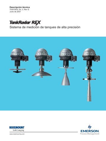 TankRadar Rex - Rosemount TankRadar