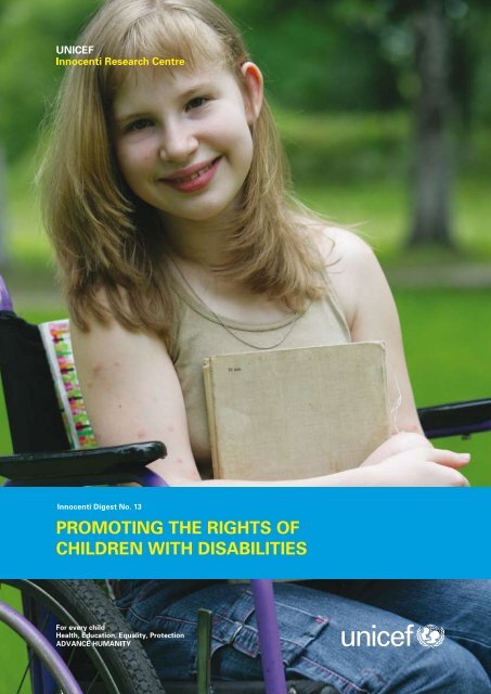 Promoting the Rights of Children with Disabilities, UNICEF