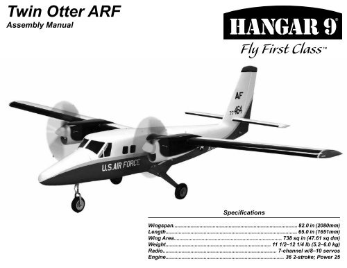 hangar 9 twin otter