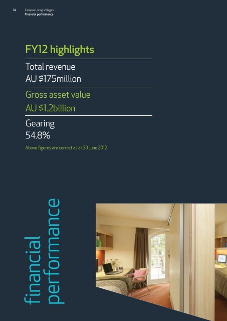 2012 Annual Review - Campus Living Villages