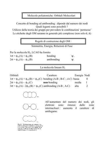 Chimica Inorganica (Parte 3) - UniversitÃ  degli Studi dell'Insubria