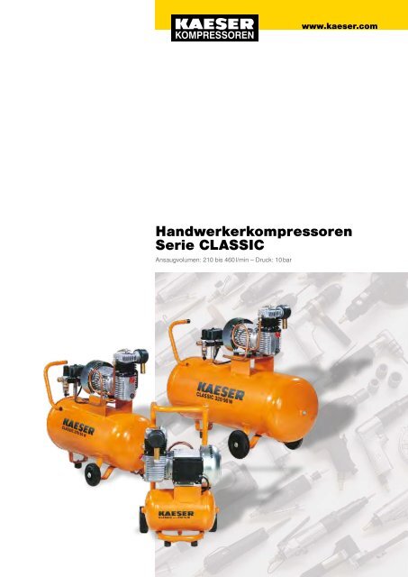 Handwerkerkompressoren Serie CLASSIC