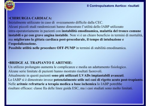 Il Contropulsatore Aortico - Cuorediverona.it