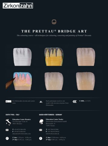 the prettau Â® bridge art - Zirkonzahn