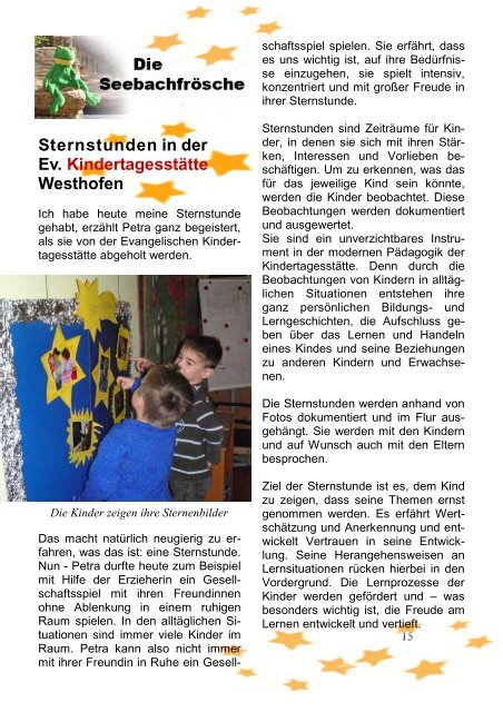 Dezember bis Feburar 2011 - Evangelische Kirchengemeinde ...