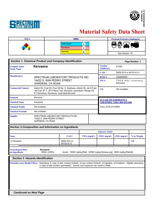 Nmd w 2025 2.38 msds