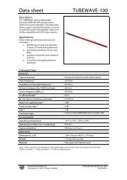 Data sheet TUBEWAVE-100 - Alphageofisica
