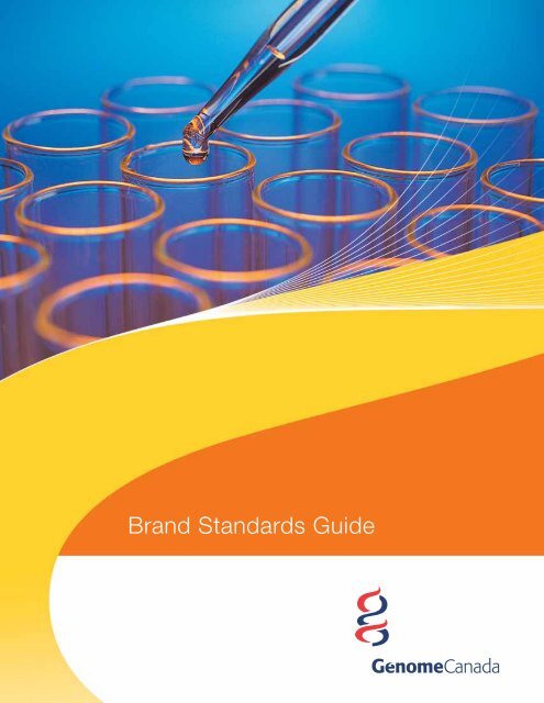 Brand Standards Guide - Genome Canada
