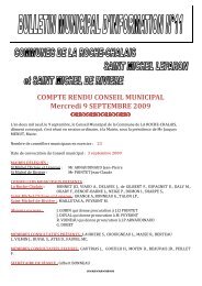 bulletin 11 - la roche chalais