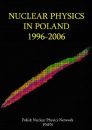 nuclear physics in poland 1996 â 2006