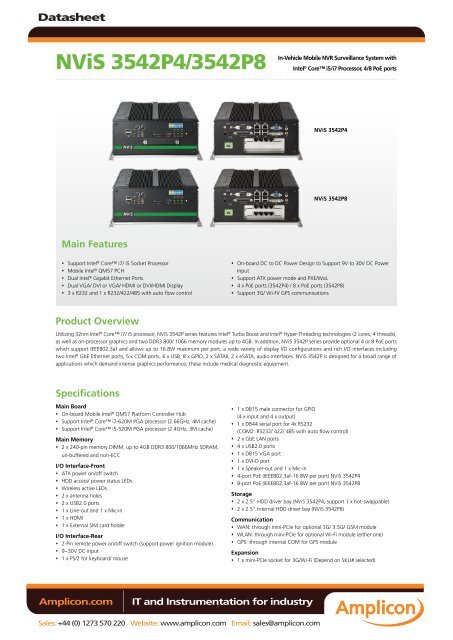 Datasheet - Amplicon