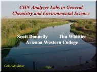 CHN Analyzer Labs in General Chemistry and Environmental ...