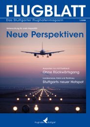 Ausgabe 1/08 - Flughafen Stuttgart