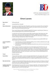 Simon Laurens - Parasport