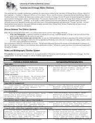 Chicago & Turabian Style basic guidelines for and examples of ...