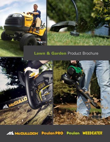 Lawn & Garden Product Brochure - Husqvarna Group