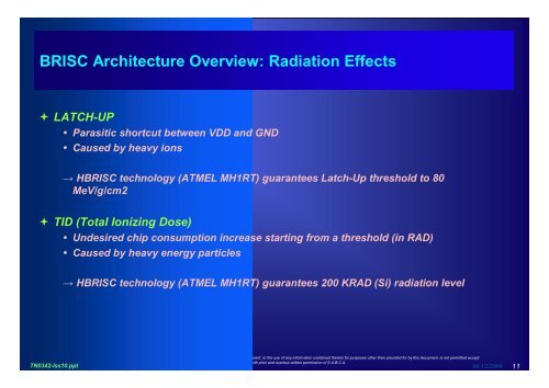 hbrisc2 - Microelectronics