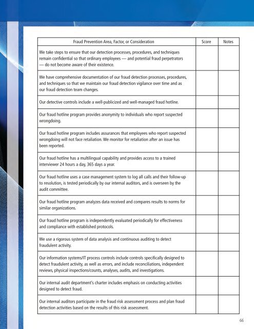 acfe fraud prevention check-up - BKD