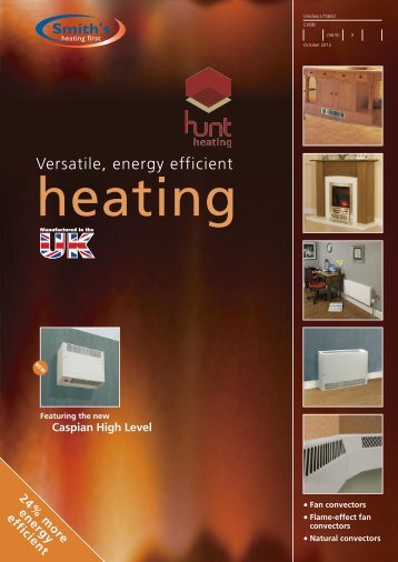 Fan Convector Brochure - Hunt Heating