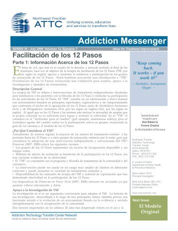 Facilitacion de los 12 Pasos - the ATTC Network