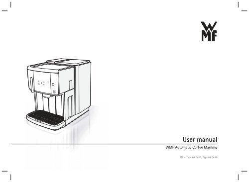 WMF Baldessarini operating instructions