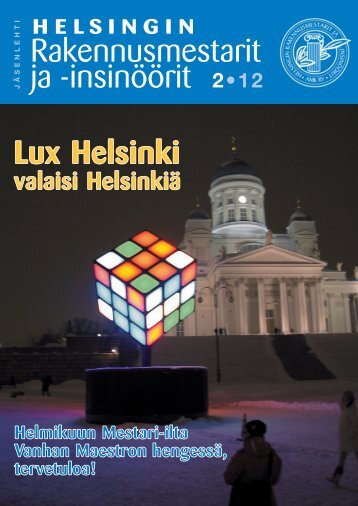 Yhdistyksen jÃ¤senlehti 2/12, PDF tiedosto - Helsingin ...