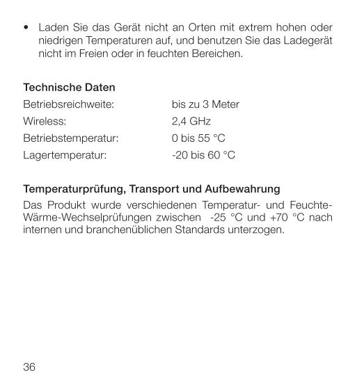 ReSound Unite Remote Control 2 - Bedienungsanleitung