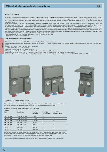 TM Interlocked Socket Outlets - AP Technology