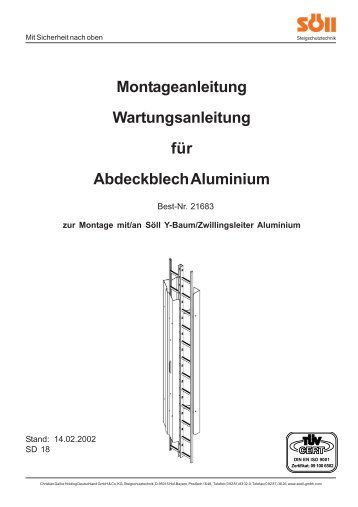 Montageanleitung Wartungsanleitung für ... - Steigschutz.de