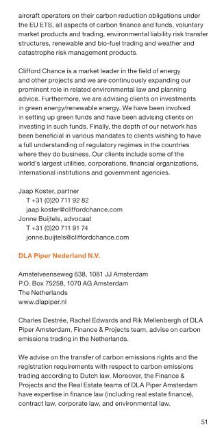 The Netherlands: Carbon Experts - Holland Financial Center