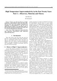 High Temperature Superconductivity in the Past Twenty Years Part 1 ...