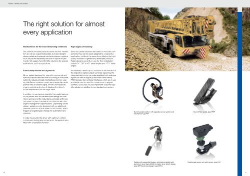 VDO Accelerator Pedals Brochure.pdf - Howard Instruments