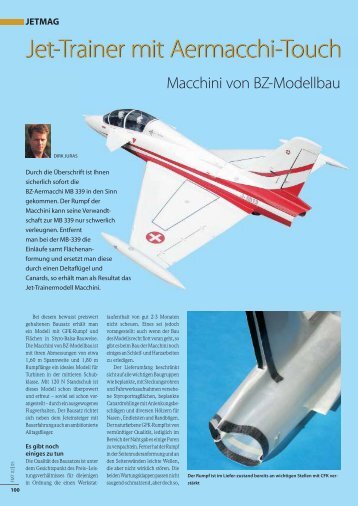 Jet-Trainer mit Aermacchi-Touch