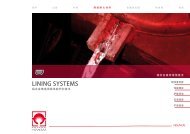LINING SYSTEMS - Foseco