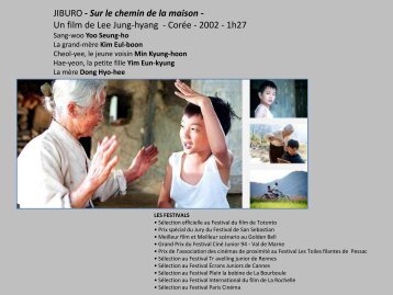 JIBURO - Sur le chemin de la maison - Un film de Lee Jung-hyang ...
