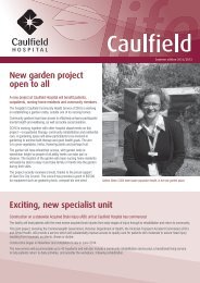 New garden project open to all Exciting, new specialist unit