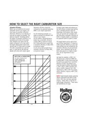 HOW TO SELECT THE RIGHT CARBURETOR SIZE - Holley ...