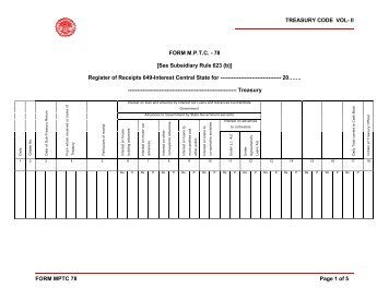 II FORM MPTC 78 Page 1 of 5 FORM MPTC - 78 - Mptreasury.org